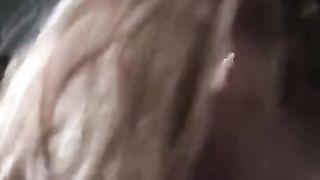 Tiny Blonde with Perfect Body knows how to Ride a Monster Cock