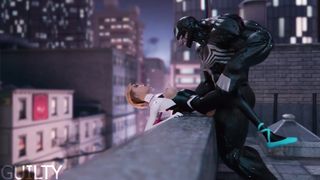 Spider Gwen vs Venom Hentai