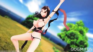 Cartoon Girl Dancing | Cartoon Naked Dancing MMD | Hentai Uncensored