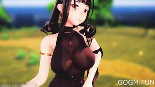 Cartoon Girl Dancing | Cartoon Naked Dancing MMD | Hentai Uncensored