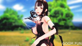 Cartoon Girl Dancing | Cartoon Naked Dancing MMD | Hentai Uncensored