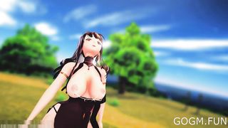 Cartoon Girl Dancing | Cartoon Naked Dancing MMD | Hentai Uncensored