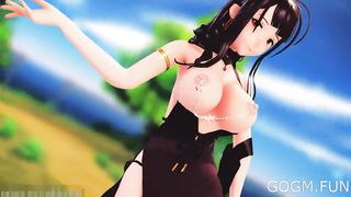 Cartoon Girl Dancing | Cartoon Naked Dancing MMD | Hentai Uncensored