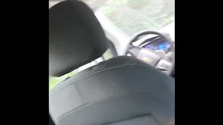 White BBW Slut from Tinder Blows Cock n Gets Dick Car Quarantine Covid19