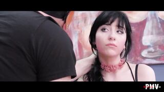 HARSH - a Rough Throat, Gag, Piss, Slap, Puke, cum-PMV