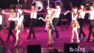 少女时代 120525 Twinkle Fancam.高丽大学庆典