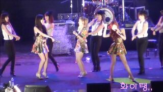 少女时代 120525 Twinkle Fancam.高丽大学庆典