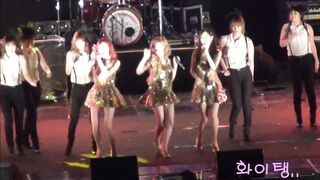 少女时代 120525 Twinkle Fancam.高丽大学庆典