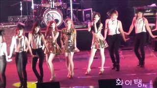 少女时代 120525 Twinkle Fancam.高丽大学庆典