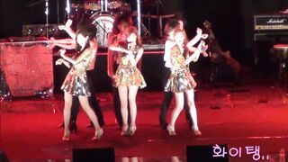 少女时代 120525 Twinkle Fancam.高丽大学庆典