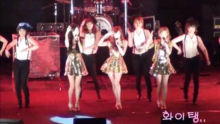 少女时代 120525 Twinkle Fancam.高丽大学庆典