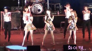 少女时代 120525 Twinkle Fancam.高丽大学庆典