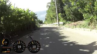 Women's Hill Climb Breathing Sound Shortness