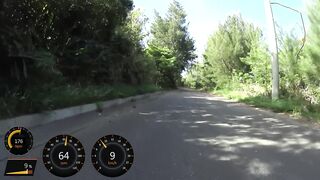 Women's Hill Climb Breathing Sound Shortness