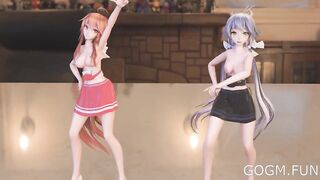 Naked Dancing MMD | Anime Girl Dancing for you