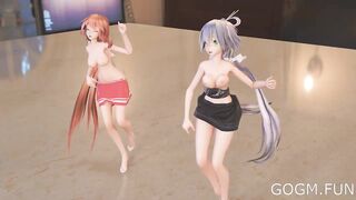 Naked Dancing MMD | Anime Girl Dancing for you