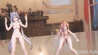 Naked Dancing MMD | Anime Girl Dancing for you