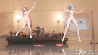 Naked Dancing MMD | Anime Girl Dancing for you