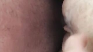 She Pulls him back to Cum inside Cream Pie Aussie Couple