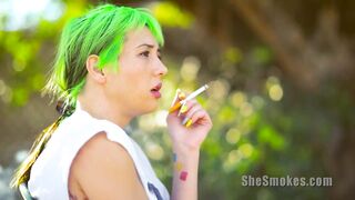 She Smokes 217 - Cate