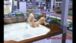 Aerith & Sephiroth Hentai Final Fantasy