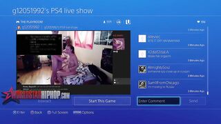 They Wildin' On That PS4- Playstation Livestream Turns Into An Adult Film