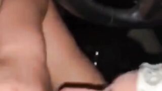 Sexy Premium Snapchat Slut Gets Creampied on the Sidewalk