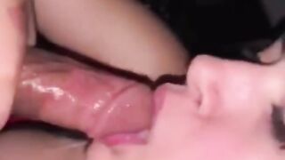 Sexy Premium Snapchat Slut Gets Creampied on the Sidewalk