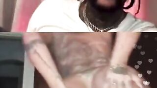 LATINA PUTS ON a SHOW WITH a DILDO ON RAPPER GOLD GAD INSTAGRAM LIVE