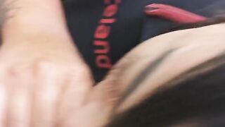 Amateur British Blowjob Public Bored on her Work Break Colleague Cum in Mouth