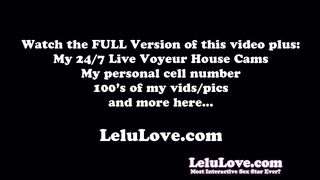 Peek Behind the Scenes in the REAL Daily Life Of Pornstar Glamping Twerking Joi Feet & More - Lelu Love