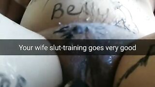 We Train you Wife 24/7 non Stop. soon she will be Perfect Dumb Whore for Fucking [Cuckold.Snapchat]