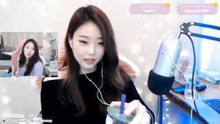 Twitch Jessica Burps while Watching her own Burp Compilation