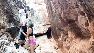 Public mountain sex