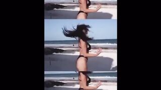 Short and Slow Jessica Bartlett Jerk off Challenge