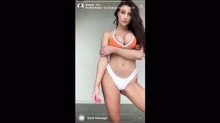 Short and Slow Jessica Bartlett Jerk off Challenge