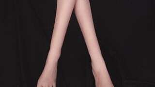 Nurse Sex Dolls SKin Touching Testing at Factory ,begin Enjoy the Busty Body~