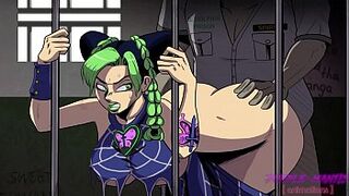 Jolyne Kujo Gets her Thicc Ass Interrogated (Jojo's Bizarre Adventure Commission)