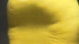 Fat Juicy Ass Tease in a Yellow Sundress