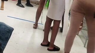 Candid Ebony Ass Nut Buster