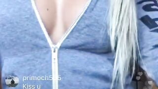 Instagram Live Nip Slip