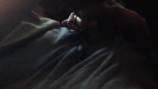 Mature Wife Blowjob while using Hand