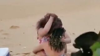 Lesbians Fuck Beach