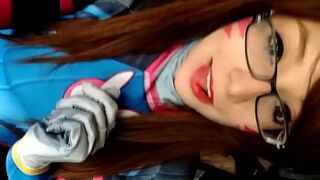 D.VA Overwatch Cosplay TWERK - Britany Angelus