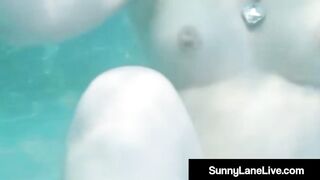 Scuba Sucking Sunny Lane Blows a Dick Underwater!