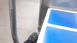 Big Dick Bulge on Train 5