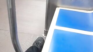Big Dick Bulge on Train 5