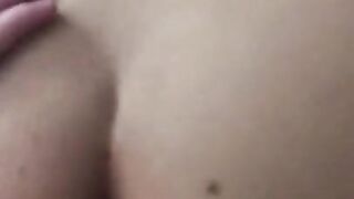 Big White Dick Fucking Thick Asian Escort from behind