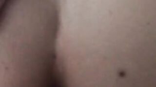 Big White Dick Fucking Thick Asian Escort from behind