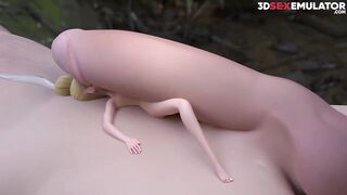 3D Hentai | Tinker Bell with a Monster Dick